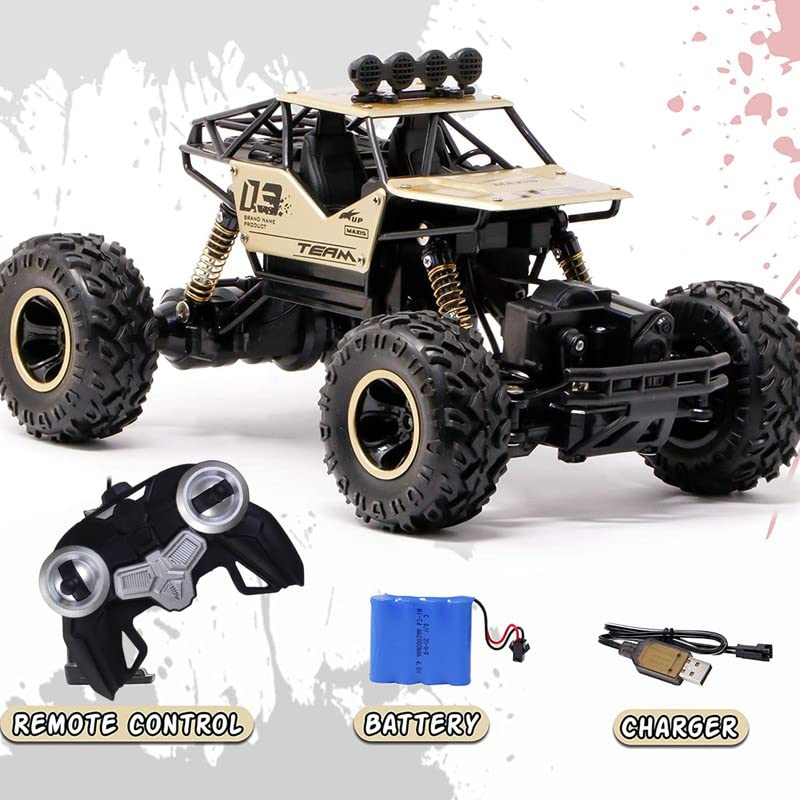 Rock Crawler Alloy OFF Road Remote Control Jeep - KidoKraze