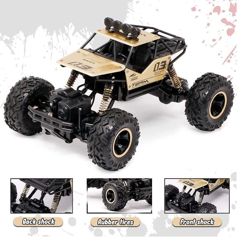Rock Crawler Alloy OFF Road Remote Control Jeep - KidoKraze