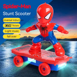 Spiderman Stunt Skateboard Toy