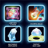 STEM Light Magnetic Blocks 49pcs Learning Toy For Kids - KidoKraze