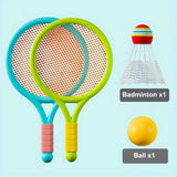 Soft Tennis Badminton Racket Set For Kids - KidoKraze