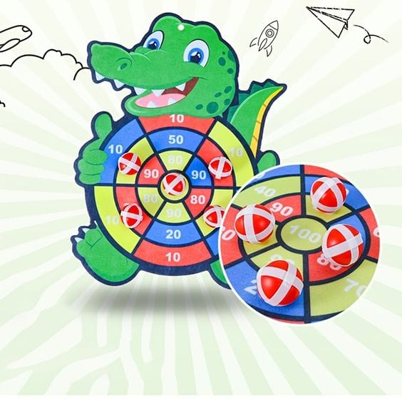 Sticky Ball Dartboard Set - KidoKraze