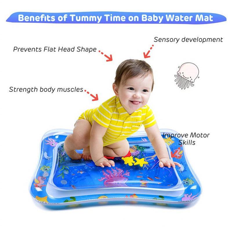 Summer Baby Water Mat: Safe Play Cushion for Creative Ice Pad Fun - KidoKraze