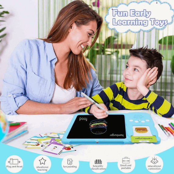 Talking Flash Cards Lcd Writing Board - KidoKraze