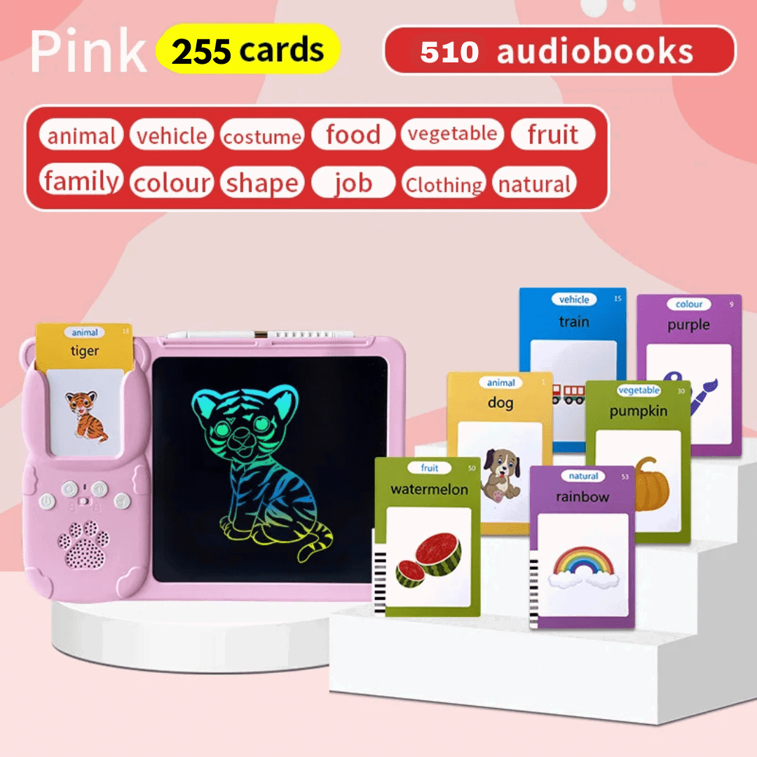 Talking Flash Cards Lcd Writing Board - KidoKraze