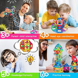 Transparent Magnetic Tiles Building Blocks - KidoKraze