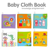Crinkle Cloth Books for Babies – Set of 6