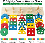 four Column Geometric Shape Sorter