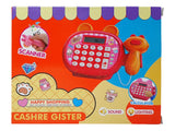 Kids Cash Register Toy– Pretend Play Checkout Set