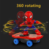 Spiderman Stunt Skateboard Toy