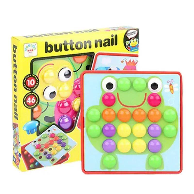 3D Button Art Toys - KidoKraze