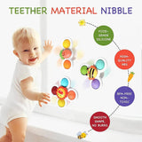 3PCS Suction Cup Spinner Toy For Kids - KidoKraze