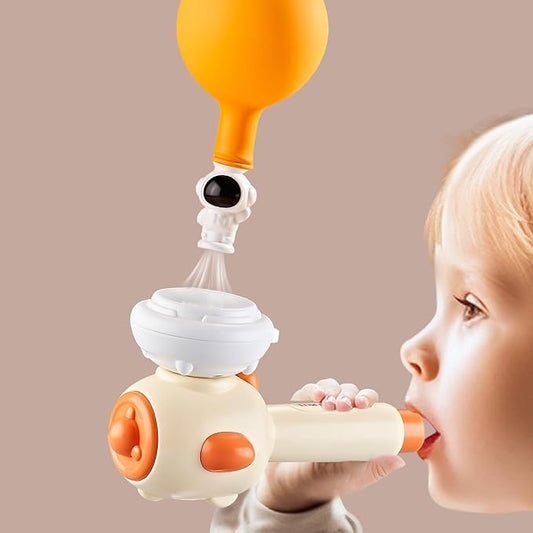 3 in 1 Breathing Exercise Ball Blower Toy For Kids - KidoKraze