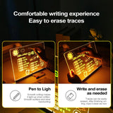 LED Note Board with Colors - Led Light with 7 Colors Pens (20 x 20)