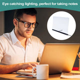 LED Note Board with Colors - Led Light with 7 Colors Pens (20 x 20)