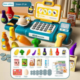 Cash Register Toys Shopping Intelligent Recognition Toy for kids -  37Pcs