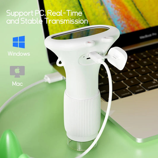 Kids Microscope 1000x Magnifier With 200 Megapixels With LED Photo Video Function
