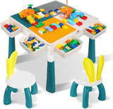 Multi-Function Table - Adaptable Building Block Table for Kids