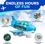 Light & Musical 360 Rotating Gear Airplan