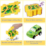 CHILDREN'S EDUCATIONAL PUZZLE TRACK CAR PLAY SET - KidoKraze