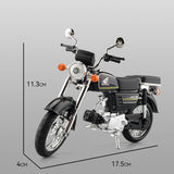 Die Cast Honda Classic Bike - KidoKraze