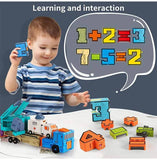 Digital Deformation Robot Toy 0 to 9 Complete Set - KidoKraze