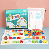 Engaging Kids Wooden Alphabet Spelling Game - KidoKraze