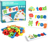 Engaging Kids Wooden Alphabet Spelling Game - KidoKraze