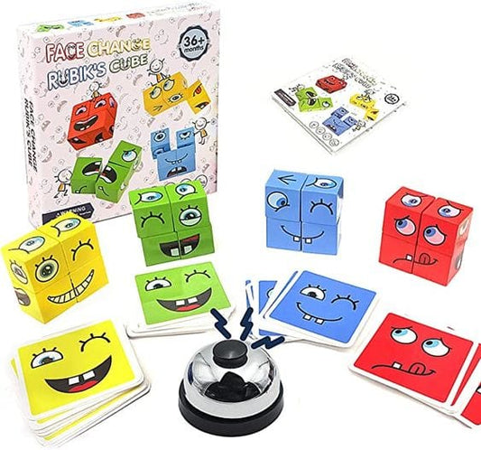 FUN FACE CHANGING RUBIKS CUBE - KidoKraze