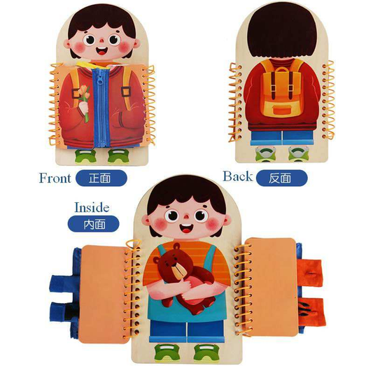Montessori-Inspired Kids Busy Board
