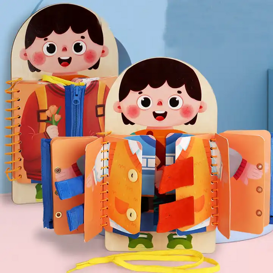 Montessori-Inspired Kids Busy Board