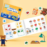 Montessori Kate's Quiet  Book For Kid - KidoKraze