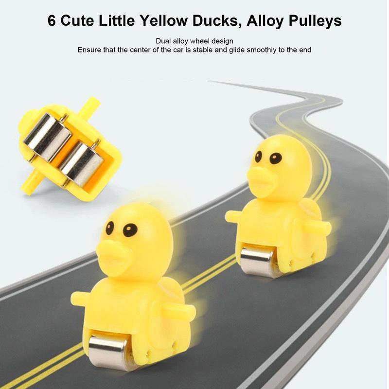 Musical Duck Track Set Toy for Babies - Light-Up Learning Fun - KidoKraze
