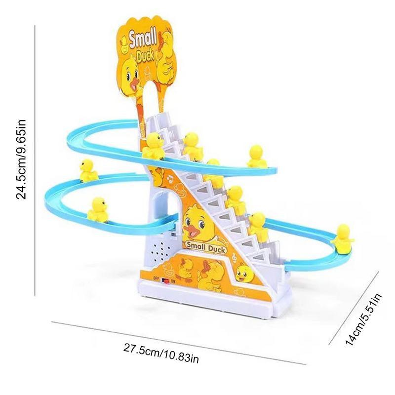 Musical Duck Track Set Toy for Babies - Light-Up Learning Fun - KidoKraze
