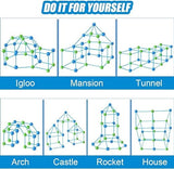 Tent Construction Building Blocks - KidoKraze