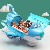Light & Musical 360 Rotating Gear Airplan