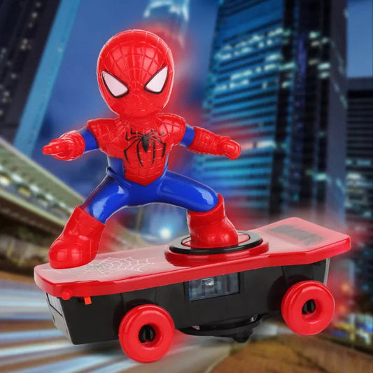 piderman Stunt Skateboard Toy